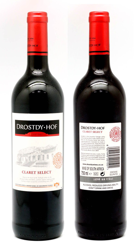 DROSTDY-HOF CLARET SELECT 6 X 75CL