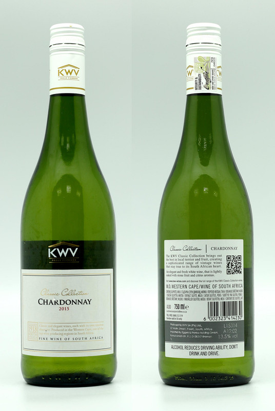 KWV CLASSIC CHARDONNAY 6 X 75CL