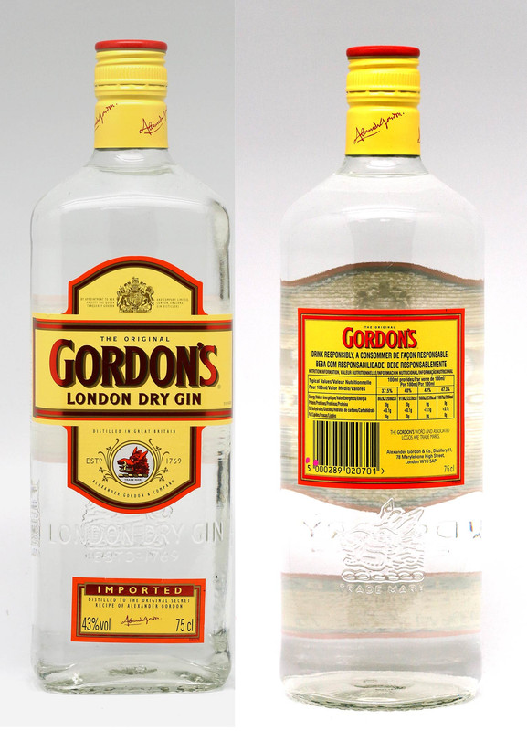 GORDON'S GIN 12X75CL