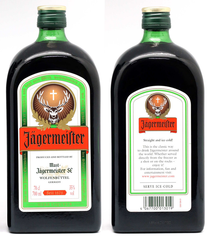 JAGERMEISTER LIQUEUR 6X70CL