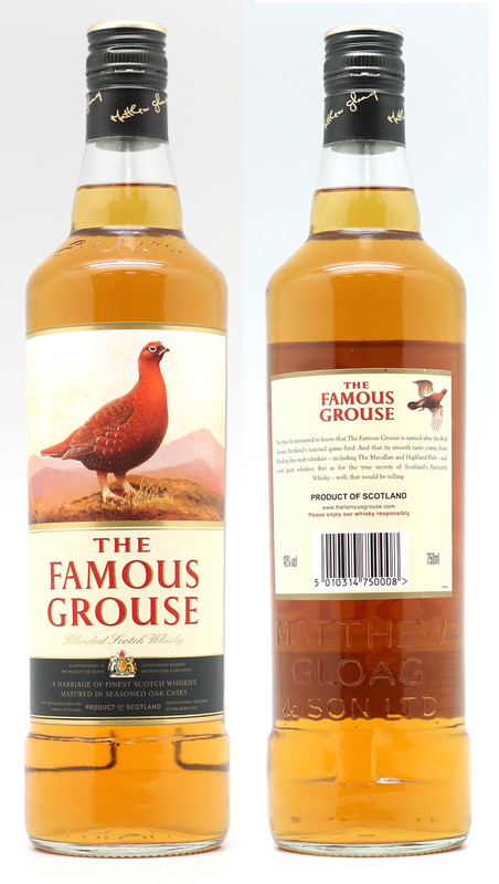 FAMOUS GROUSE WHISKY 12X75CL