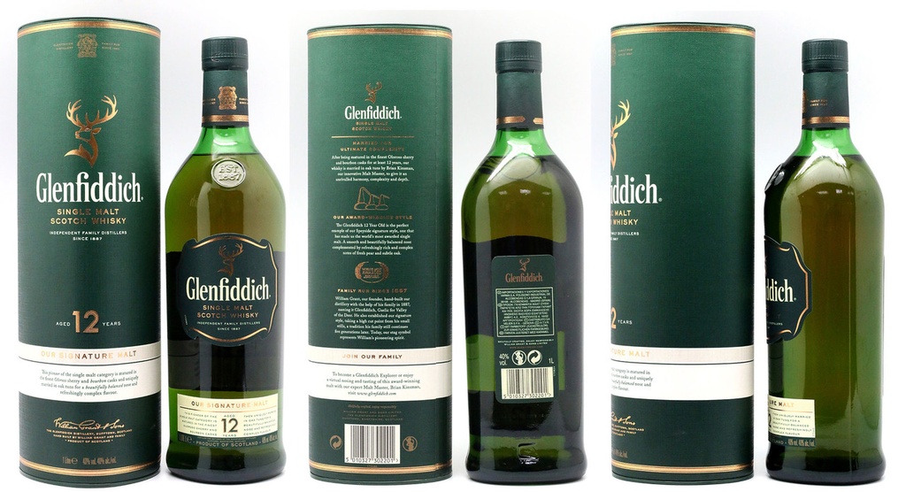 GLENFIDDICH 12X100CL