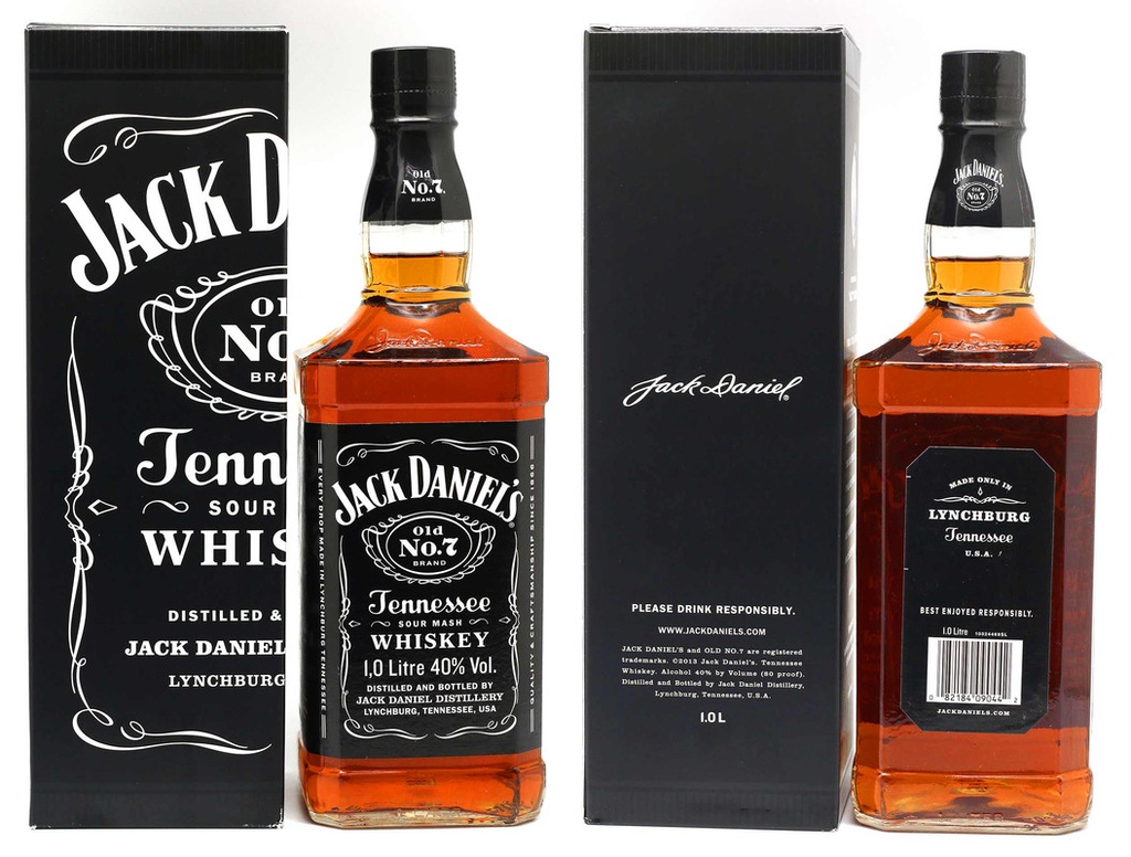 JACK DANIELS WHISKY 12X100CL