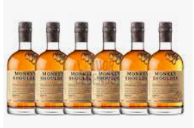 MONKEY SHOULDER BLENDED MALT WHISKY 6 X 100CL