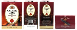[AWN052] CELLAR CASK JOHANNISBERGER RED 4 X 500CL