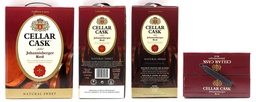 [AWN052] CELLAR CASK JOHANNISBERGER RED 4 X 500CL